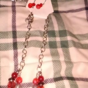 Necklace earring set